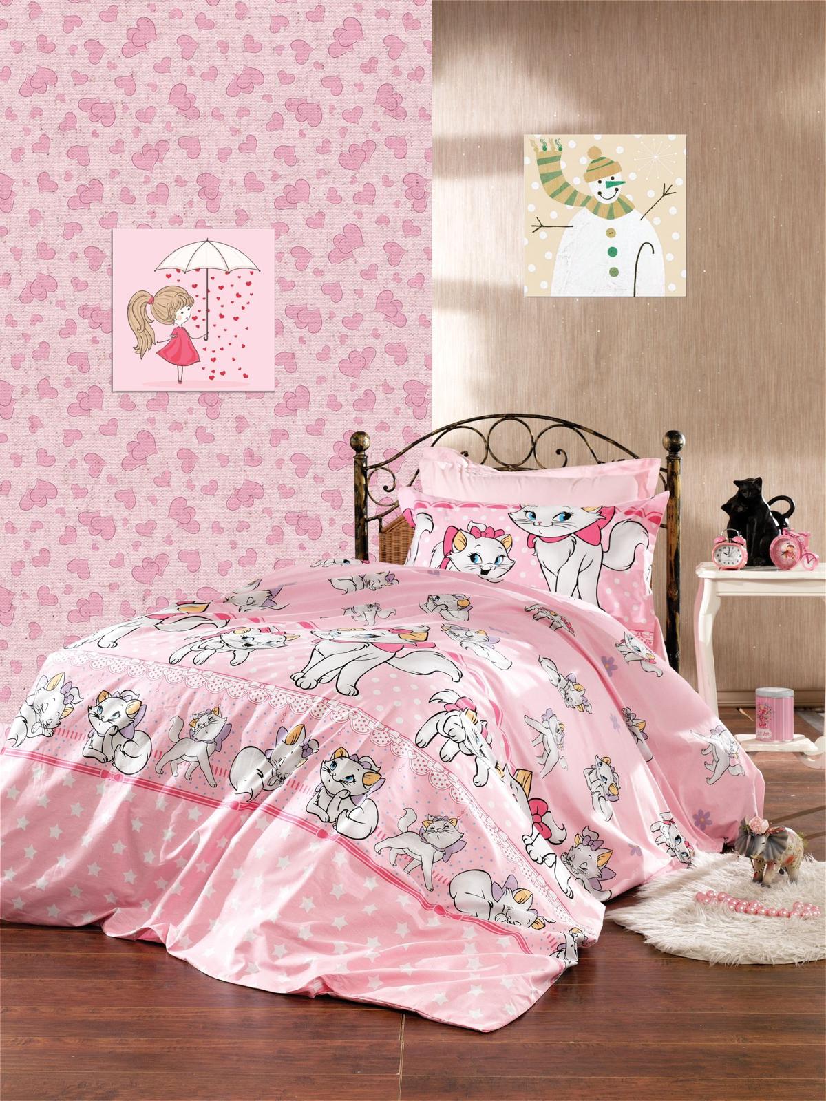 Kedi Marie Çocuk Nevresim Takımı